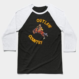 Outlaw Country, wooo! Baseball T-Shirt